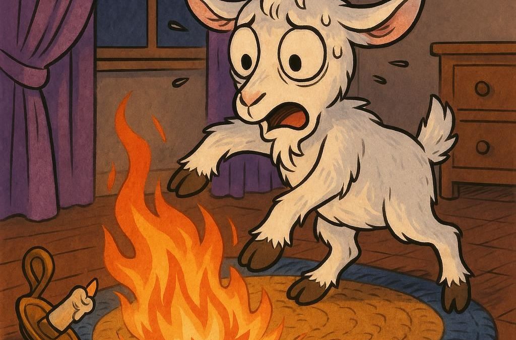 🐐 Raphael’s Diary: The Great Curtain Fire of ’22